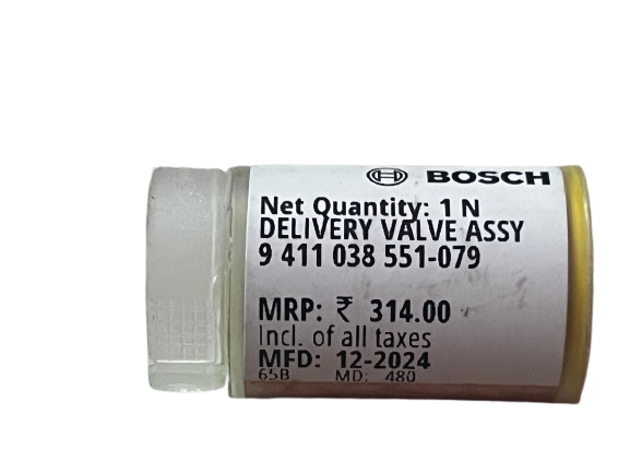 Delivery Valve Assembly 9 411 038 551-079 for Diesel Fuel Injection Pump – Genuine Bosch Fuel Pump Spare Part - Image 5